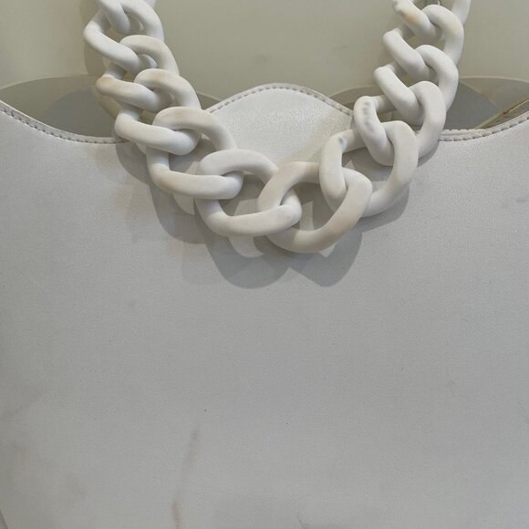 Charles & Keith Women's White Hand Bag - Picture 5 of 12